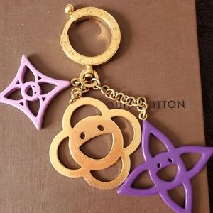 LV Murakami Cosmic Blossom Bag Charm 